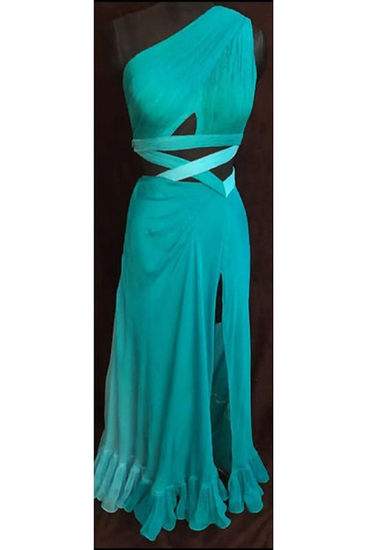 Criss-Cross Pleated Dress