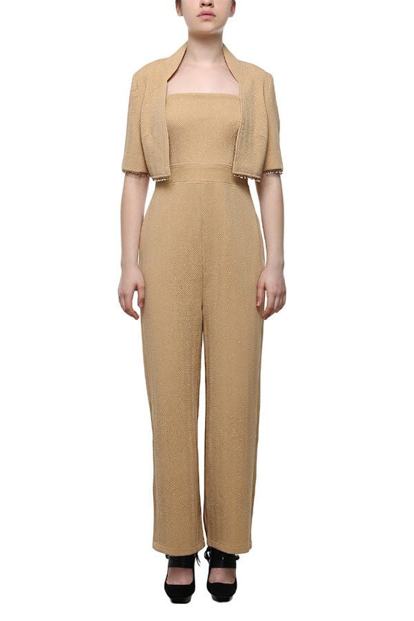 Two-Piece Mushroom Jumpsuit