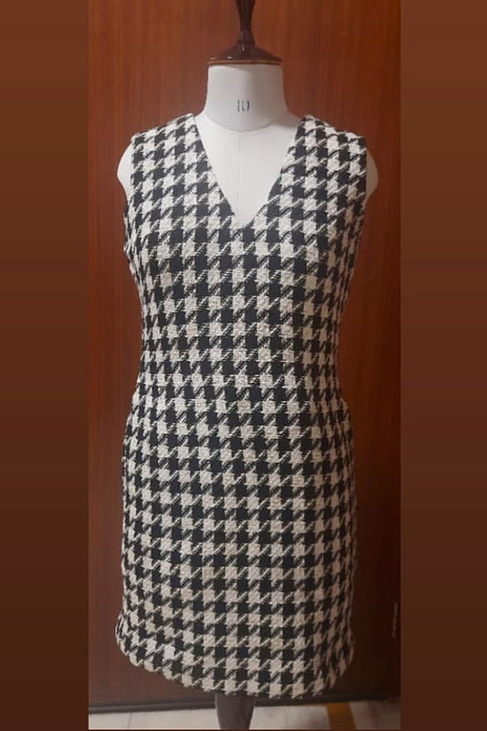 Houndstooth Tweed Jacket