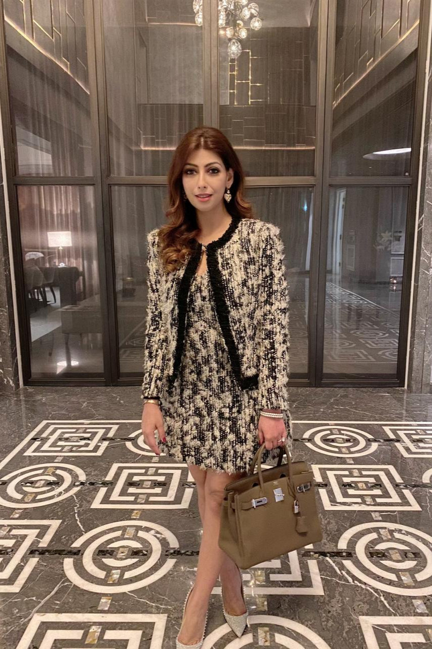 Opulent Tweed Jacket