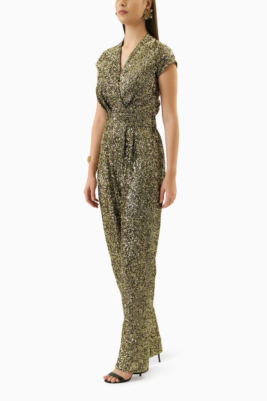 Sequin Affaire Jumpsuit