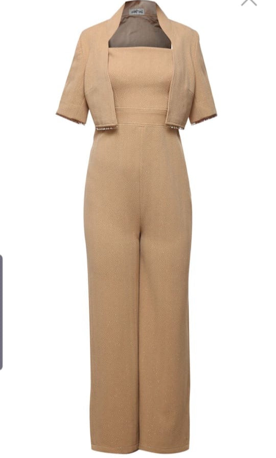 Two-Piece Mushroom Jumpsuit