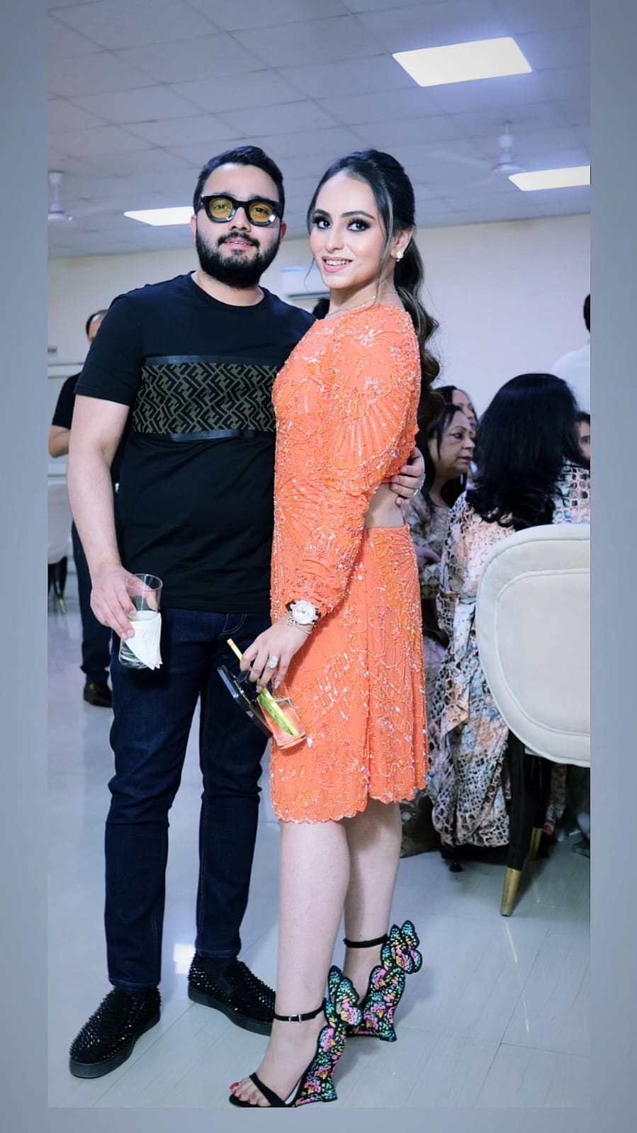 The Orange Boom Dress