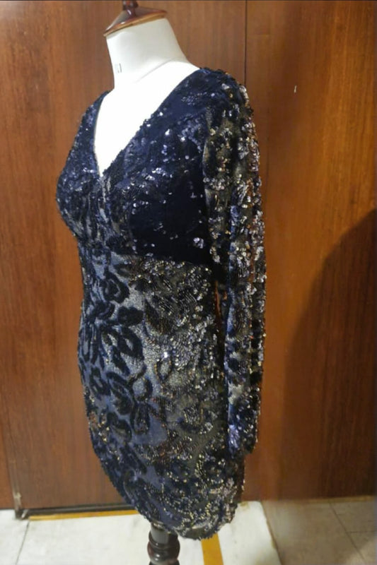 The All-Over Velvet Dress