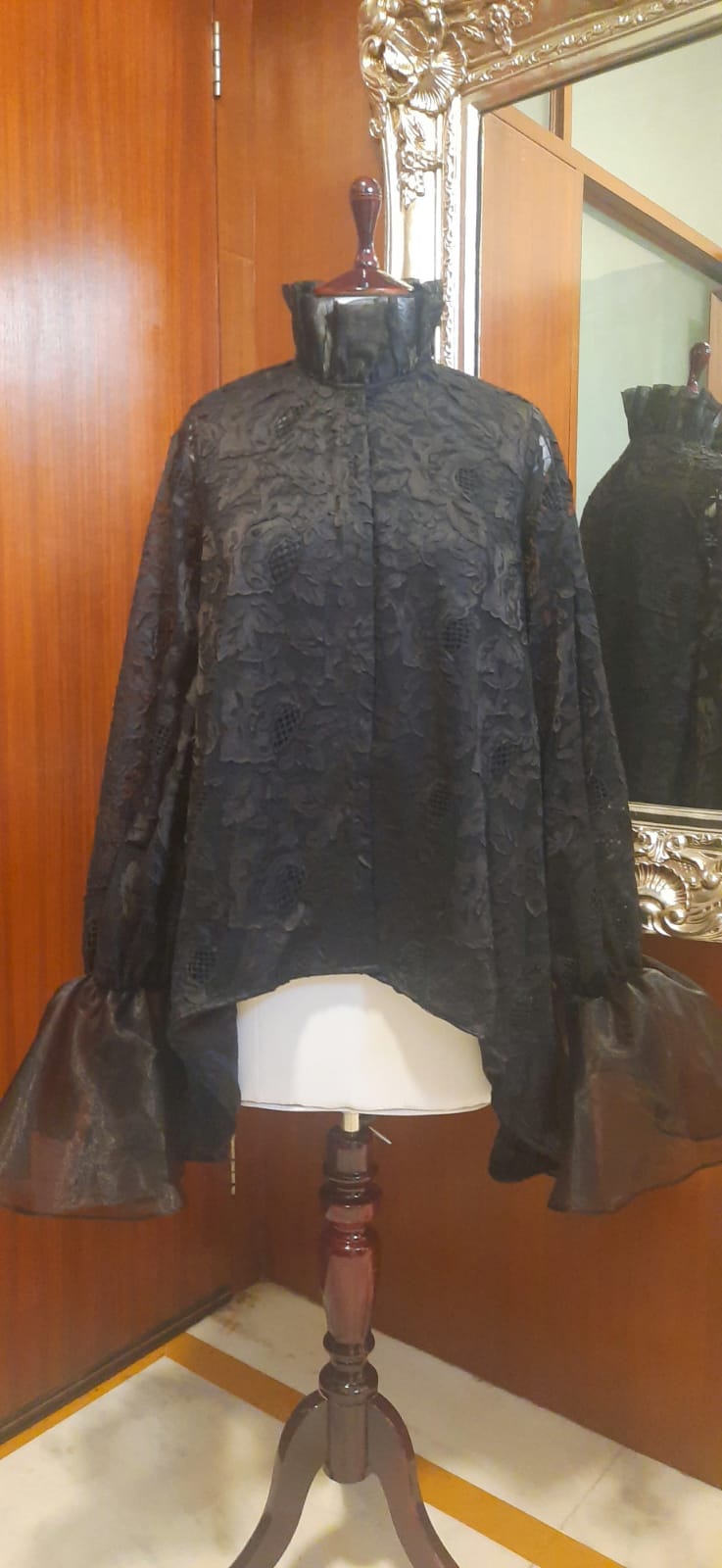 Organza & Applique Top