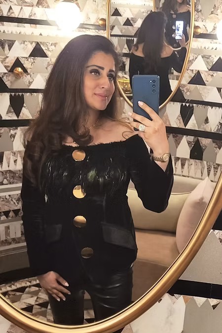 Velvet Winter Swag Top