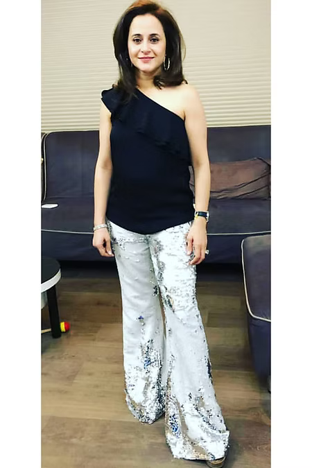Shimmer Me Flared Pants