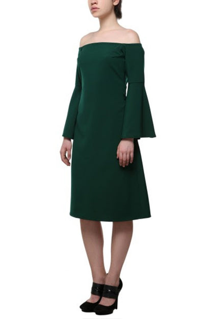 Emeralds Are Rare Midi Dress