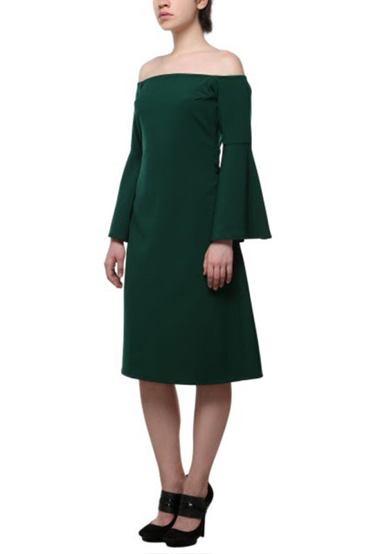 Emeralds Are Rare Midi Dress