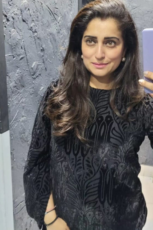 Black And Bold Top