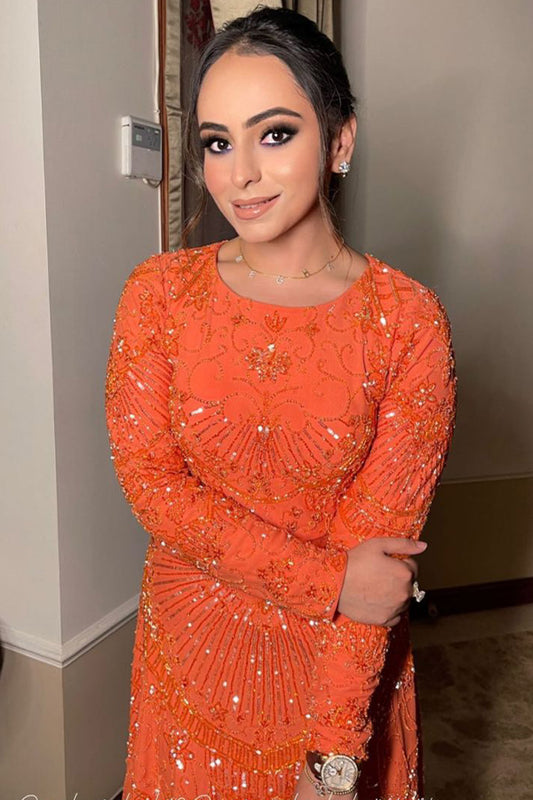 The Orange Boom Dress