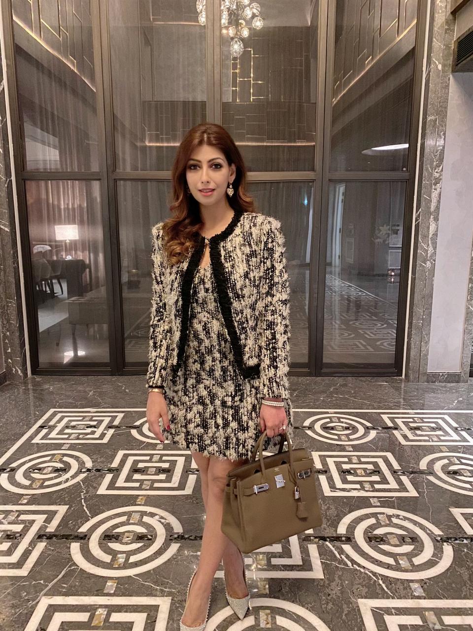 Opulent Tweed Set