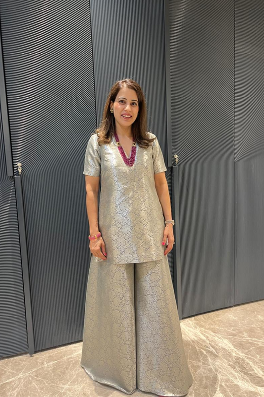 Zoya Kurta & Pants Silk Set