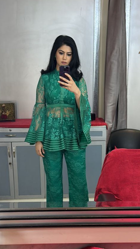 The Mama-Mia Top in Green